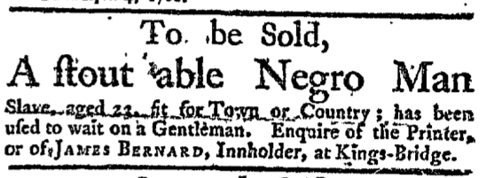 4/26/1762 New York Gazette