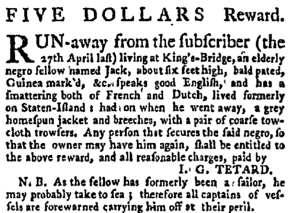 6/13/1774 New York Gazette and Weekly Mercury