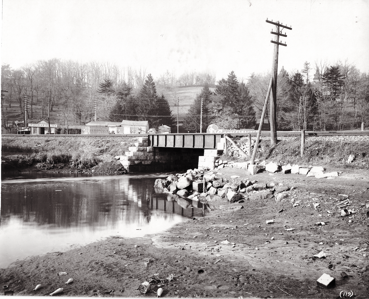 Hudson Line Railroad Bridge, Tibbetts Brook (1904) Source: Westchester Historical Society