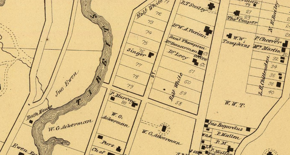 1868 map of yonkers