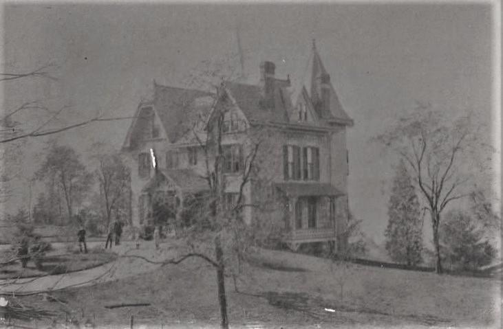 Hudson River Mystery Mansion 1883 
