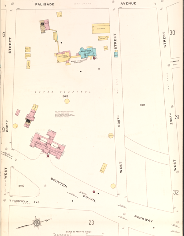 west  232nd st 19014 sandburn map