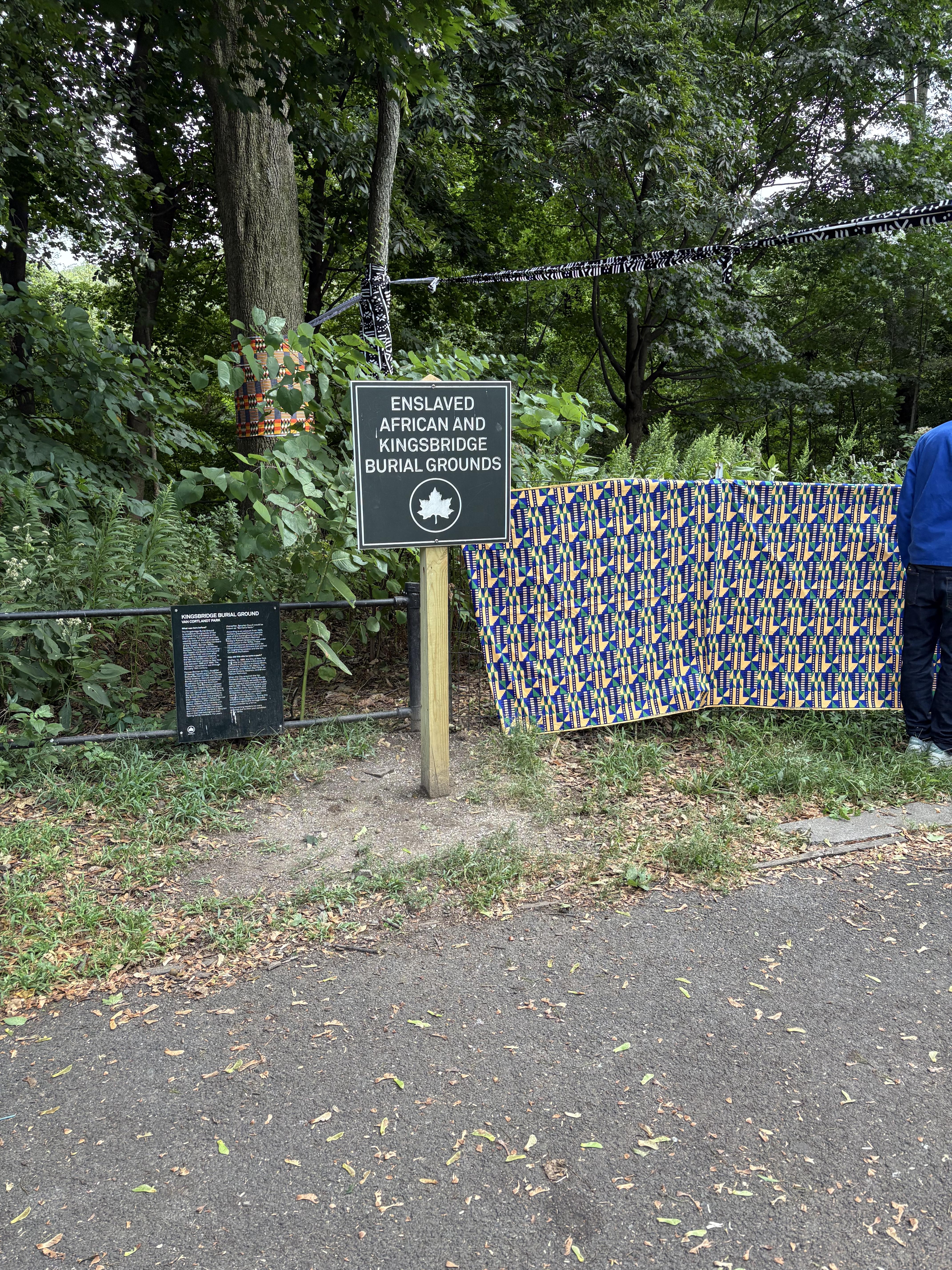 Burial Ground signage 2