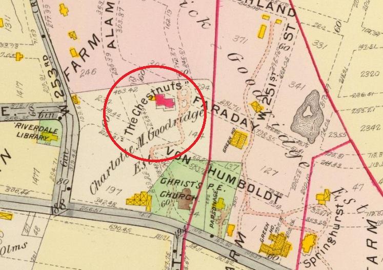 Map of The Chestnuts